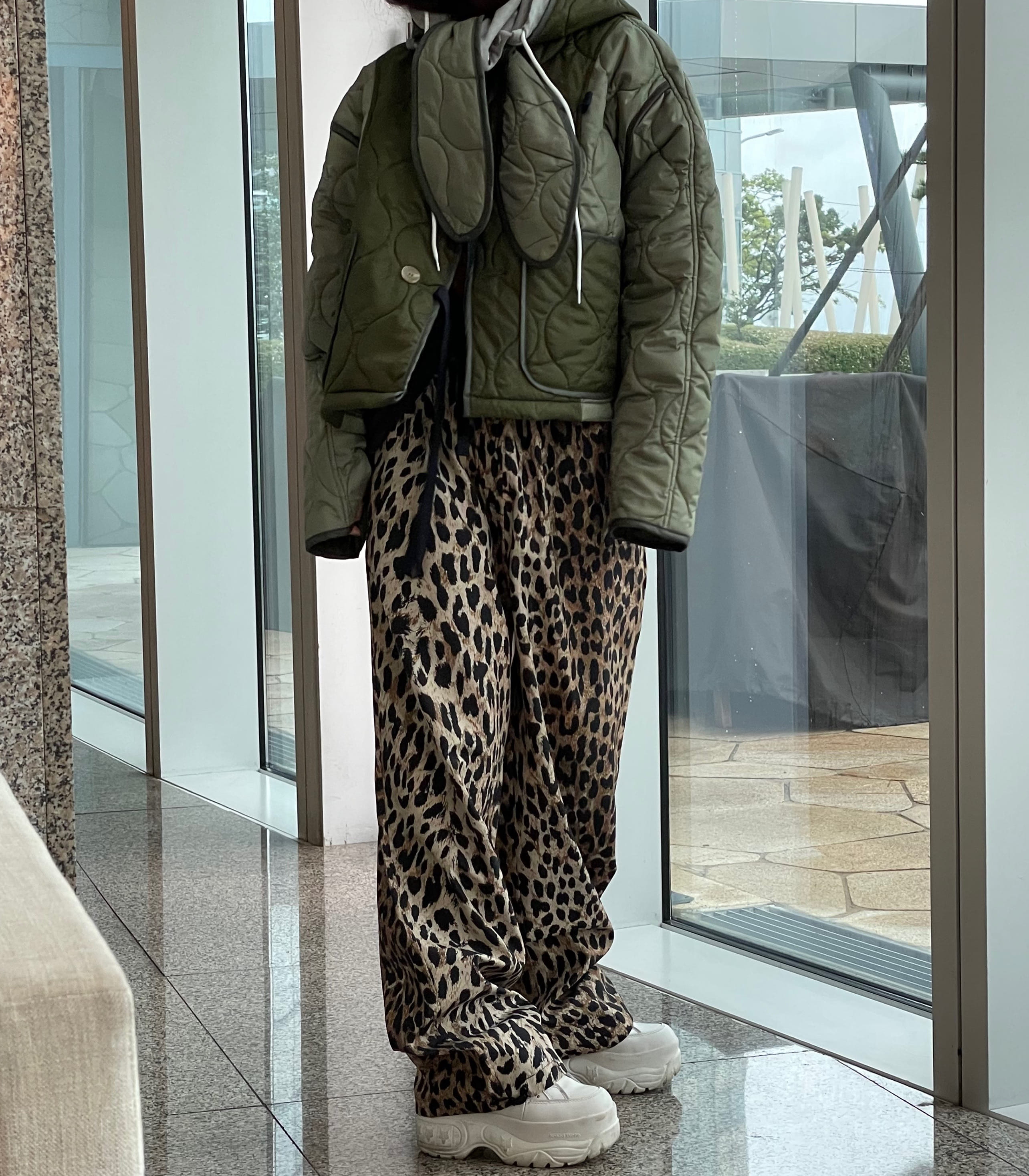 leopard pants